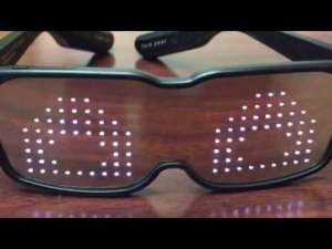 CHEMION - Unique Bluetooth LED Glasses