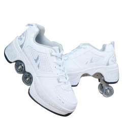 Deformable Sports Roller Skates Shoes