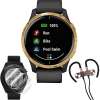 Garmin Venu Amoled GPS Smartwatch (Gold,Black Band) Garmin Venu Amoled GPS Smartwatch (Gold,Black Band)