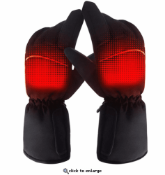 Global Vasion 4.5V Hand Warmer Electric Heated Gloves ...