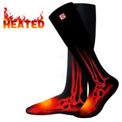 Global Vasion Electric Heated Socks Men, 3.7V Cold Winter ...