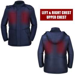 GLOBAL VASION Heated Jacket Winter Down Coat with ...