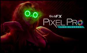 GloFX Pixel Pro LED Glasses | 350+ Modes | Programmable