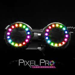 GloFX Pixel Pro LED Goggles | 350+ Modes | Free Shipping
