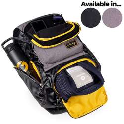 Gold BJJ Jiu Jitsu Backpack - Heavy Duty Gym Bag with Waterproof