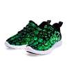 Idea Frames Fiber Optic LED Light Up Shoes USB Charging Fashion Sneaker Black Idea Frames Fiber Optic LED Light Up Shoes USB Charging Fashion Sneaker Black