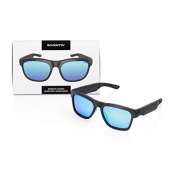 Inventiv Sunglasses (Black Frame/Blue Tint)