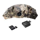 LiDCAM LC-WF Hands Free Digital Camouflage Action Camera with 16gb microSD Card, 1080P HD Wi-Fi with Full Audio