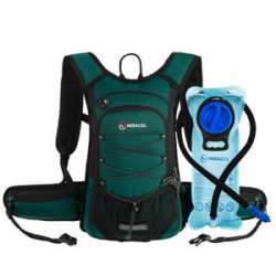 MIRACOL Hydration Backpack with 2L Water Bladder Bag ...