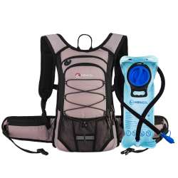 MIRACOL Hydration Backpack with Water Bladder for Hiking ...