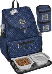 Mobile Dog Gear Weekender Backpack Pet Travel Bag, Navy ...