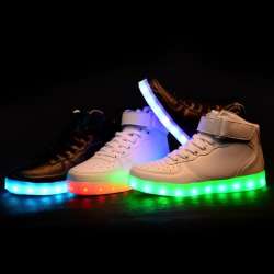 New LED Luminous Sneakers SE6562 | Light up shoes, Glow ...