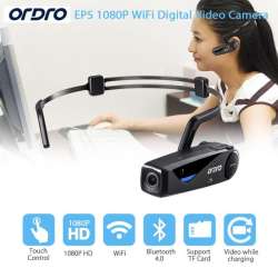 ORDRO EP5 Wifi 8.0 MP H.264 Bluetooth Sports Action ...