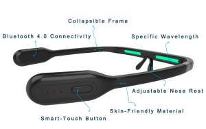 PEGASI 2 - SAD Light Therapy Glasses | DudeIWantThat.com