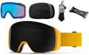 PlayBetter Smith Optics 4D MAG Snow Goggles Bundle - Hornet Flood/Sun Black PlayBetter Smith Optics 4D MAG Snow Goggles Bundle - Hornet Flood/Sun Black