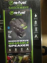 Re-fuel Shockwave Wearable Speaker by Digipower/ up to ...