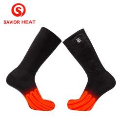 SAVIOR electric heated Sports sock heating socks winter ...