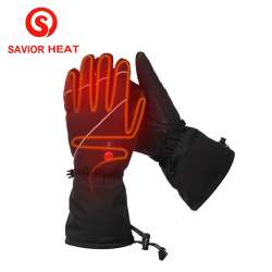 SAVIOR HEAT winter heated glove battery heating outdoor ...
