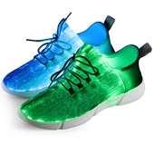 Shinmax Fiber Optic LED Shoes