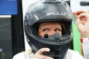 Skully showed 'SKULLY FENIX AR', a smart helmet for a ...
