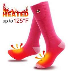 SVPRO Electric Rechargeable Battery Heated Socks Men Women ...