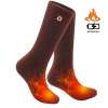 SVPRO Rechargeable Electric Heated Socks - (Brown(Top Heat), L) SVPRO Rechargeable Electric Heated Socks - (Brown(Top Heat), L)