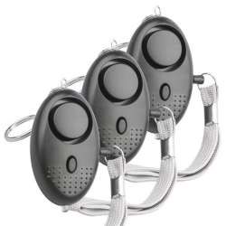 TSV 3/2/1Pack Safesound Personal Alarm Keychain, 130dB ...