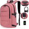 Tzowla Anti-Theft Backpack with USB Charging Port and Lock -RED Tzowla Anti-Theft Backpack with USB Charging Port and Lock -RED
