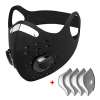 UltraTac Dust Mask with 4 Extra Activated Carbon Filters, Anti-Pollution Sport masks for Running... UltraTac Dust Mask with 4 Extra Activated Carbon Filters, Anti-Pollution Sport masks for Running...