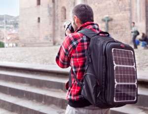 Voltaic Array Solar Charging Backpack