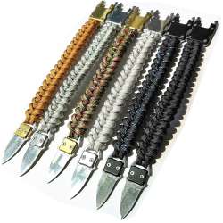 WEREWOLVES Paracord Knife Bracelet Paraclaw Knife Bracelet ...