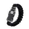 Paracord Knife Bracelet - BLACK/BLUE Paracord Knife Bracelet - BLACK/BLUE