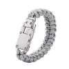 Paracord Knife Bracelet - GRAY Paracord Knife Bracelet - GRAY