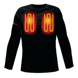 ActionHeat Men's Small Black Long Sleeved Heated Base ...