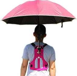 HANDS-FREE SHOULDER UMBRELLA | Umbrella, Hands ...