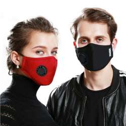 Cotton Face Mask Mouth PM2.5 Mask Activated Carbon Mask Filter