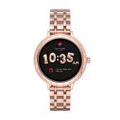 Kate Spade New York Scallop Touchscreen Smartwatch - Rose Gold-tone Stainless Steel Bracelet, 42mm, KST2005