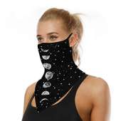 LOLONG Face Bandana Ear Loops Stylish Men Women Neck Gaiters for Dust Wind Motorcycle
