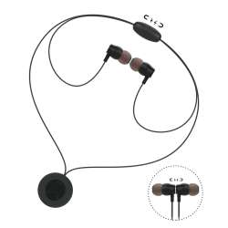 Magnetic Necklace Bluetooth Headset Stereo 4.2 Sports ...