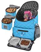 Mobile Dog Gear Weekender Dog Travel Bag (Light Blue)