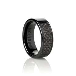 NFC Ring Unisex Ceramic Programmable Smart Ring Eclipse in ...