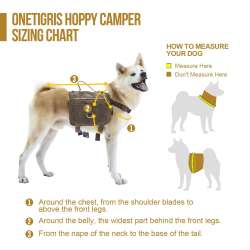OneTigris Dog Pack Hound Travel Camping Hiking Backpack ...