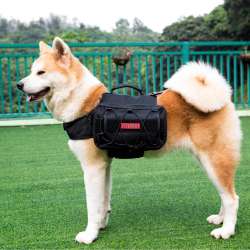 OneTigris Dog Pack Hound Travel Camping Hiking Backpack Saddle Bag