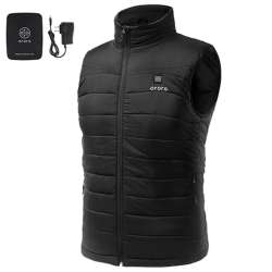 Ororo Men's Lightweight Heated Vest with Battery Pack ...