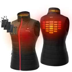 Ororo Women's Lightweight Heated Vest with Battery Pack ...