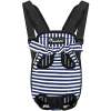 Pawaboo Pet Carrier Backpack - Large, Blue & White Stripes Pawaboo Pet Carrier Backpack - Large, Blue & White Stripes