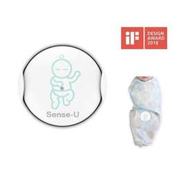 Sense-U Baby Breathing & Rollover Movement Monitor with a ...
