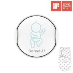 Sense-U Baby Breathing & Rollover Movement Monitor with a ...