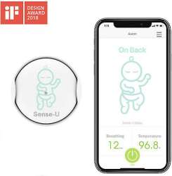 Sense-U Baby Infant Breathing & Rollover Movement Monitor ...