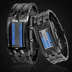 Skmei Japan Movts Binary Matrix LED Sports Lovers Wrist ...